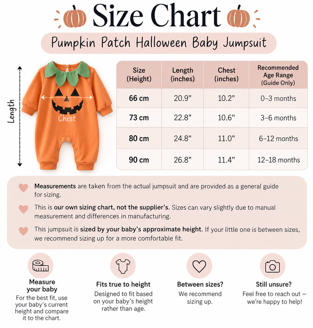 Pumpkin Patch Halloween Baby Jumpsuit π