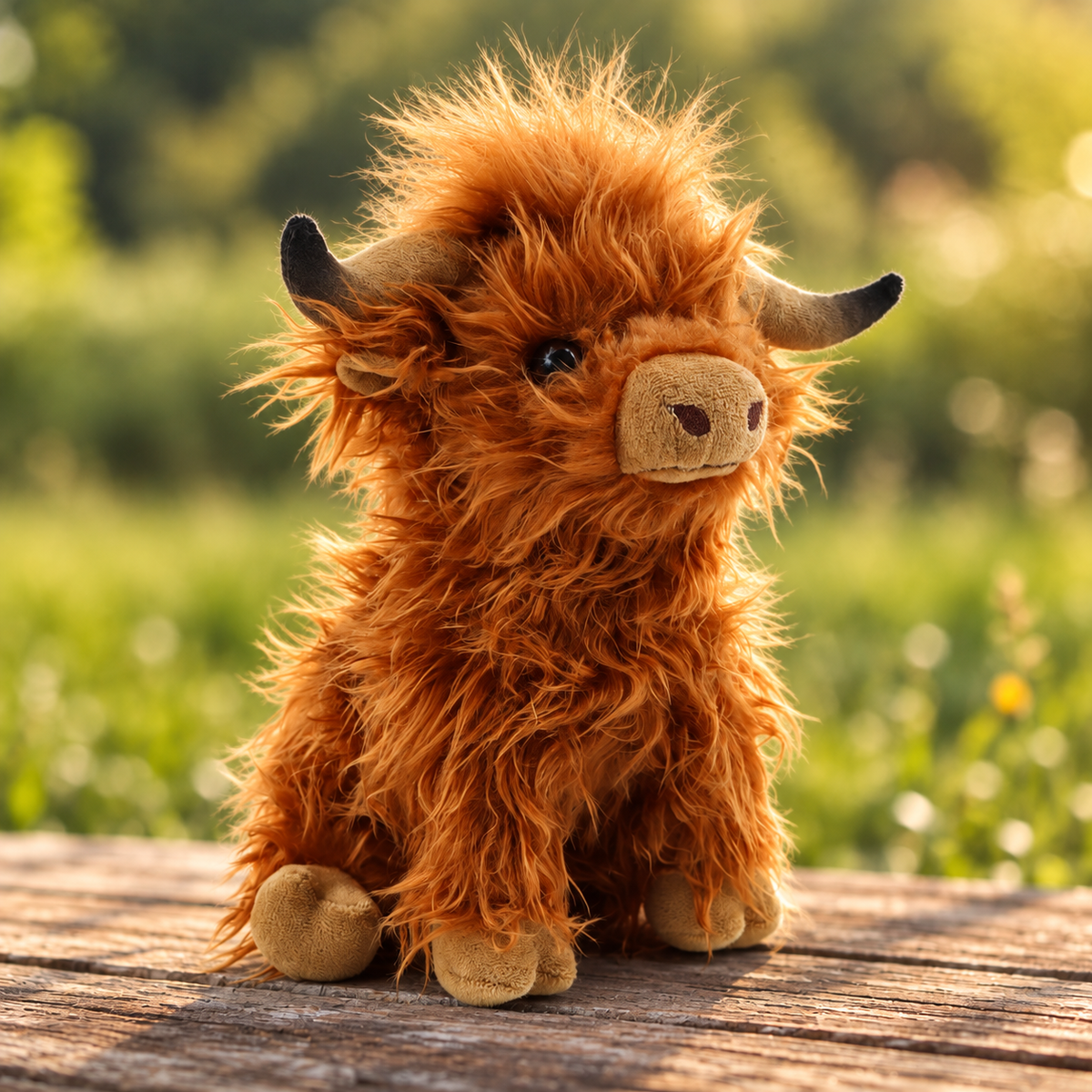 Highland Cow Plush Toy – Cozy Stuffed Animal