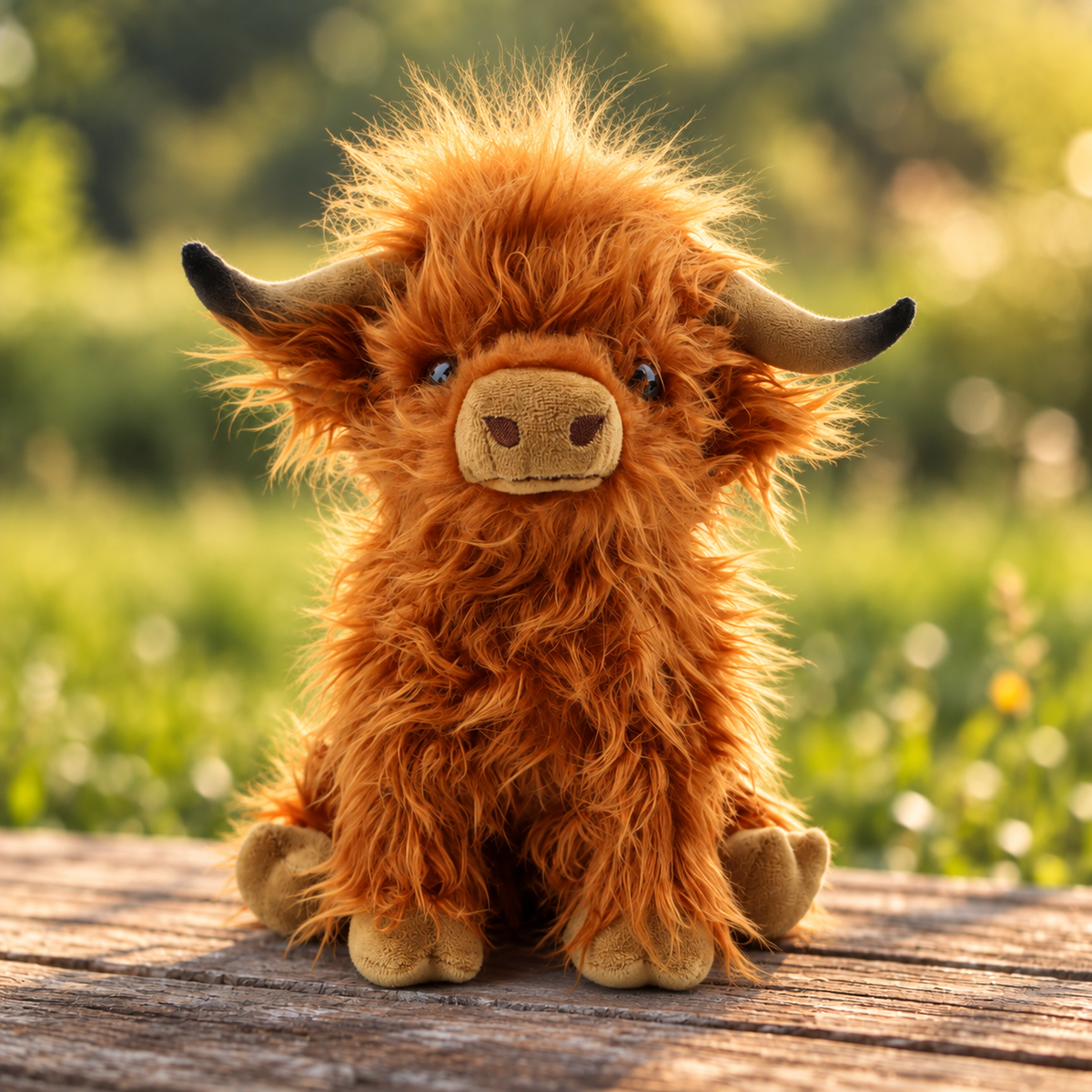 Highland Cow Plush Toy – Cozy Stuffed Animal