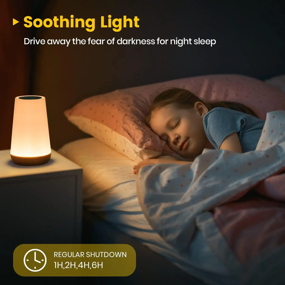 The Mama Fix Night Light - Rechargeable Touch Lamp